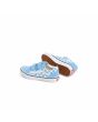 Zapatillas con cierre adherente Vans Old Skool V Color Theory Checkerboard Azules para niño/a 4-8 años suela waffle