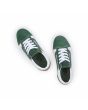 Zapatillas Vans UY Old Skool Vans Since 1966 blancas y verdes para niños de 4 a 8 años superior