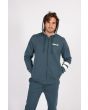 Hombre con sudadera de capucha y cremallera Hurley Oceancare One and Only azul