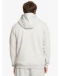 Hombre con Sudadera de capucha y cremallera Quiksilver Out There Gris posterior