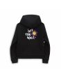 Sudadera con capucha y cremallera Vans Radically Happy Negra para niña de 8 a 14 años posterior