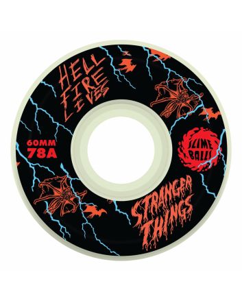 Ruedas de Skate Slime Balls x Stranger Things Meek Slasher Eddie 60mm 78A brilla en la oscuridad