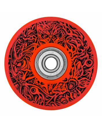 Ruedas de Skate con luces Slime Balls x Stranger Things Hellfire Club Light Ups 66mm 78A