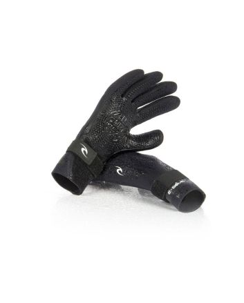 Guantes de neopreno Rip Curl 5 dedos de 2 mm E Bomb negros Unisex