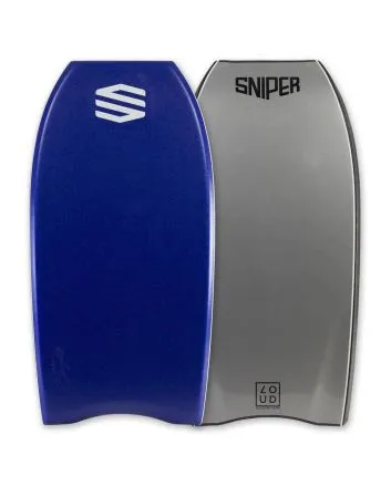 Bodyboard Sniper Loud Iain Pro Series NRG azul y gris