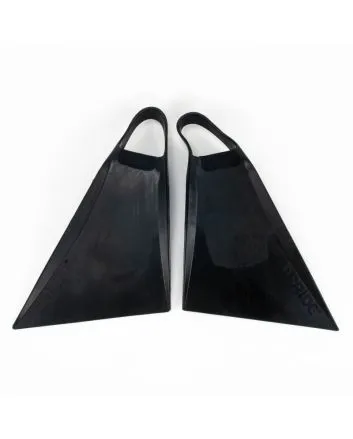 Aletas de Bodyboard Pride Vulcan V3 PLC Negras Edición Limitada