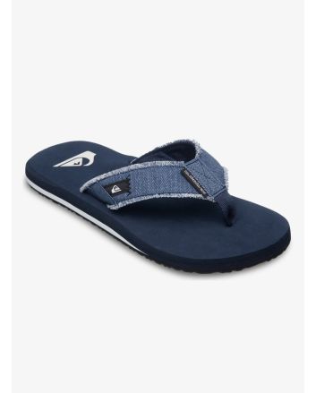 Sandalias Quiksilver Monkey Abyss azul marino para hombre