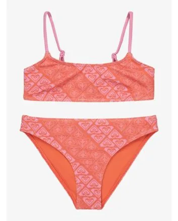 Bikini bralette Roxy Girl Heart N Soul Emberglow para niña 6-16 años