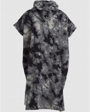 Toalla con capucha Billabong Billa Hoodie Towel Gris Tie Dye para chico 8 a 16 años