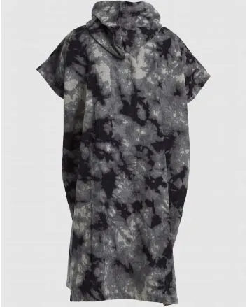 Toalla con capucha Billabong Billa Hoodie Towel Gris Tie Dye para chico 8 a 16 años