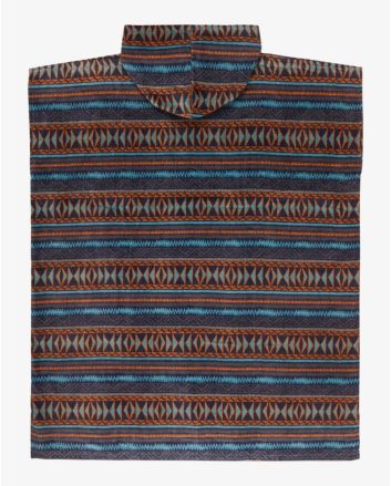 Billabong, poncho surf Mens Hooded Towel Charcoal Grey para hombre