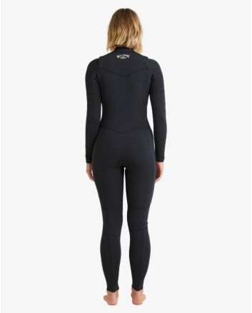 Billabong Salty Dayz Natural 3/2mm negro traje surf mujer