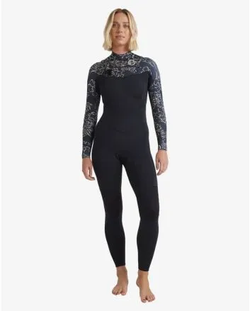 Billabong Salty Dayz Natural 4/3mm Black Pebble traje surf mujer
