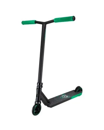 Patinete Freestyle - Scooter Completo Blazer Pro Enigma 2 Negro y Verde 520mm