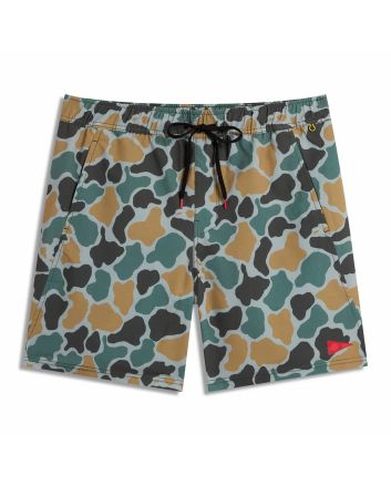 Boardshort Florence Standard Issue Elastic Short Peace Camo para hombre