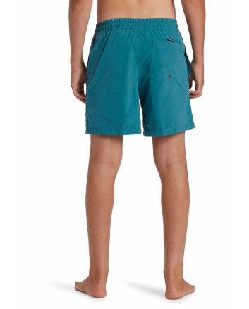 Niño con bañador Quiksilver Everyday Solid Volley 14'' Azul Colonial 