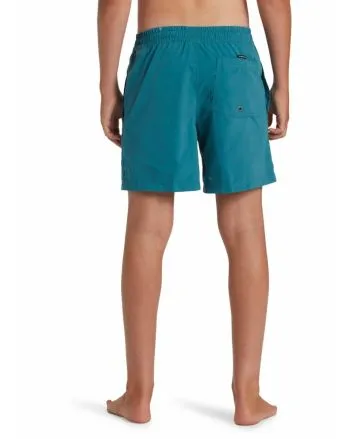 Niño con bañador Quiksilver Everyday Solid Volley 14'' Azul Colonial 