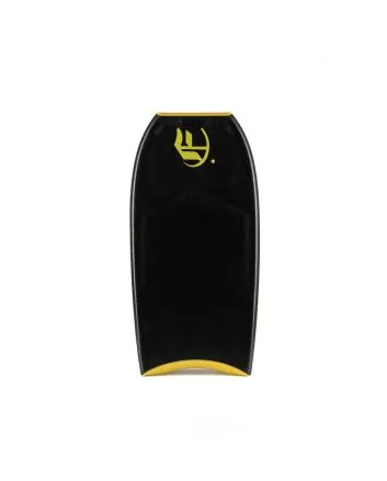 Tabla de Bodyboard Empire Go PP Negro-Amarillo-Negro