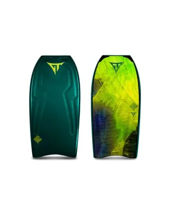 Tabla de Bodyboard GT Boards Mega-T 4 Elements Earth Mallard Green Graphic 