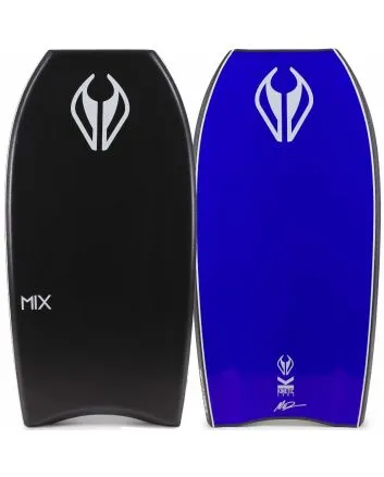 Tabla de Bodyboard NMD Mix Tech PP negro y azul