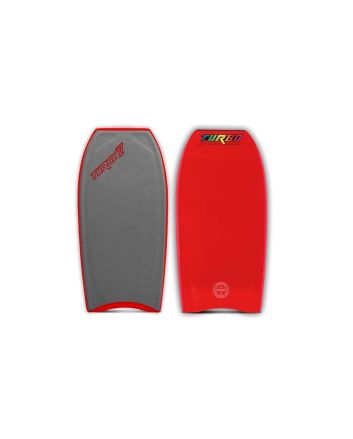 Tabla de Bodyboard Turbo V PP Gris/Rojo