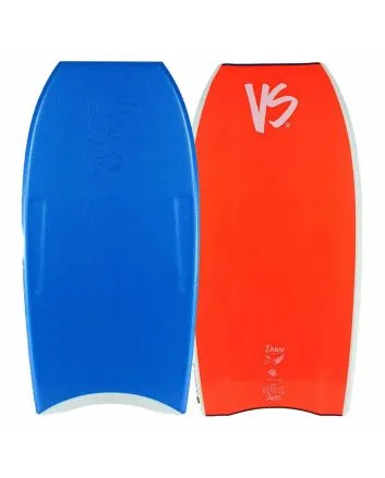Tabla de bodyboard Versus Dave Winchester Kinetic PP Azul - Rojo Flúor 