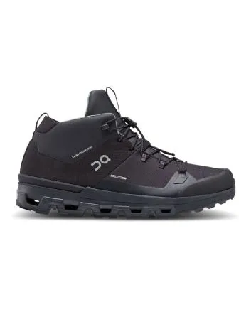 Botas de montaña On Running Cloudtrax Waterproof Negras para hombre