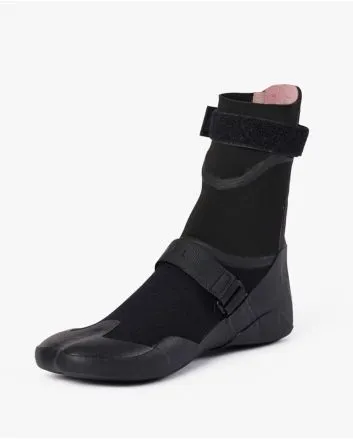 Escarpines de punta dividida oculta estrecha Rip Curl Flashbomb 5mm Narrow Negros para hombre