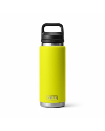 Botella Termo Yeti Rambler 26oz con tapón Chug Cap Firefly Yellow