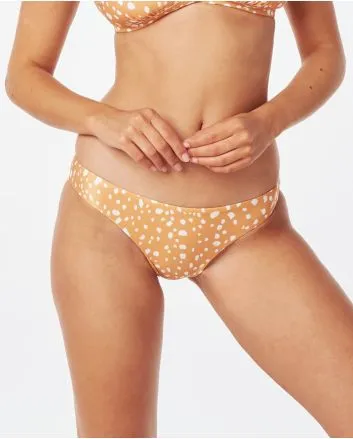 Mujer con Braguita de bikini Rip Curl Classic Surf marrón 