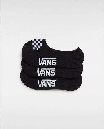 Calcetines Invisibles Vans Youth Classic Canoodle Negros con logo blanco para niño
