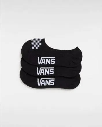 Calcetines Invisibles Vans Youth Classic Canoodle Negros con logo blanco para niño
