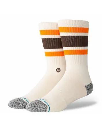 Calcetines Stance Boyd Crew Off White Unisex 