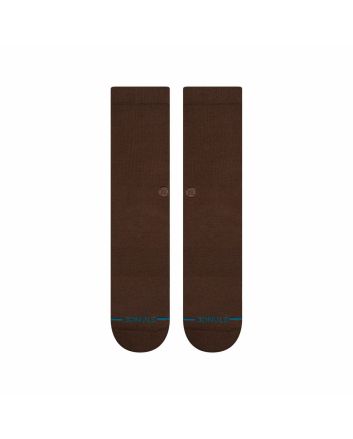 Calcetines Stance Icon Marrones Unisex 