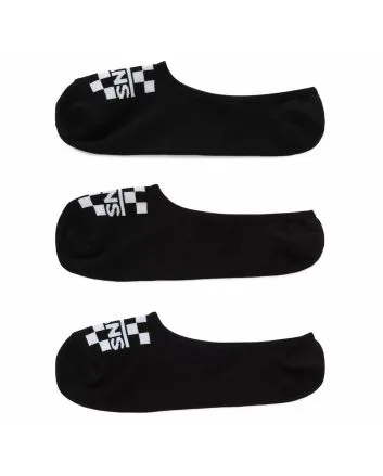 Pack 3 pares Calcetines Invisibles Vans Classic Canoodle Negros para hombre