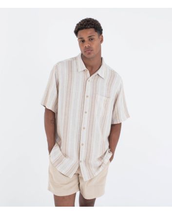 Hombre con Camisa de manga corta Hurley Oceanside Barely Bone