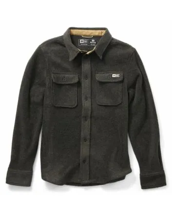 Camisa Polar Salty Crew Swellter Boys Charcoal Heather para niño 8-14 años