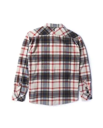 Camisa polar de franela Vissla Eco-Zy LS Polar Flannel en color Dune para hombre