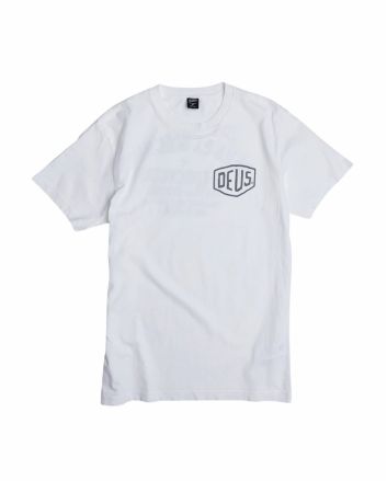 Camiseta Deus Ex Machina Biarritz Address blanca para hombre