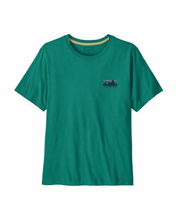 Camiseta Patagonia '73 Skyline Gem Green para hombre
