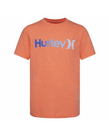 Camiseta de manga corta Hurley Boys HRLB One and Only Mango para niños de 6-14+ años