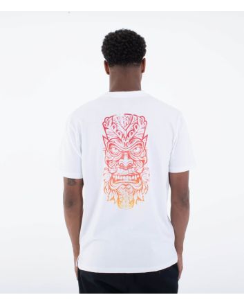 Hombre con Camiseta de manga corta Hurley Kai Tiki Blanca 