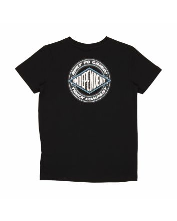 Camiseta de manga corta Independent Youth BTG Shear Negra para chico