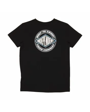 Camiseta de manga corta Independent Youth BTG Shear Negra para chico