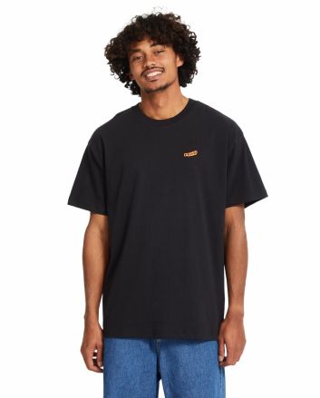 Hombre con camiseta holgada Volcom Pistol Stone Negra
