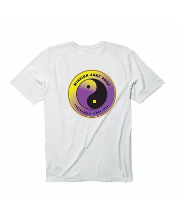 Camiseta de manga corta Mission Ying Yang en color blanco para niña