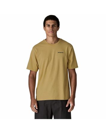 Hombre con Camiseta Patagonia M's Flying Fish Responsibili-Tee Amarilla