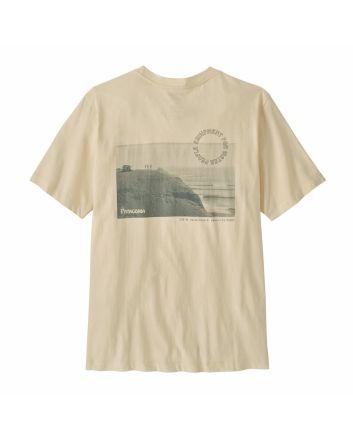 Camiseta Patagonia Water People Spotter Undyed Natural para hombre