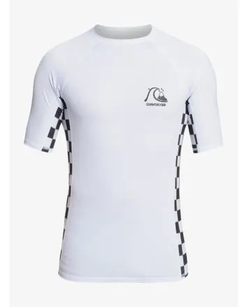 Camiseta Protección Solar UPF 50 Quiksilver Arch This blanca para hombre