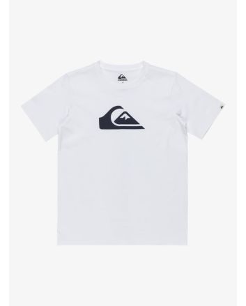 Camiseta Quiksilver Ev Comp Logo Blanca para chico 8-16 años